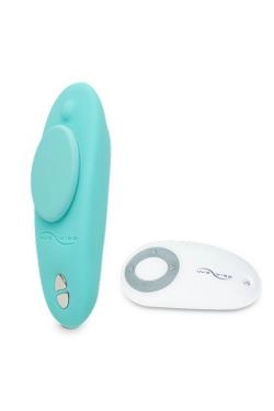 We-Vibe Moxie - вибратор в трусики на магните (управление со смартфона) мятный